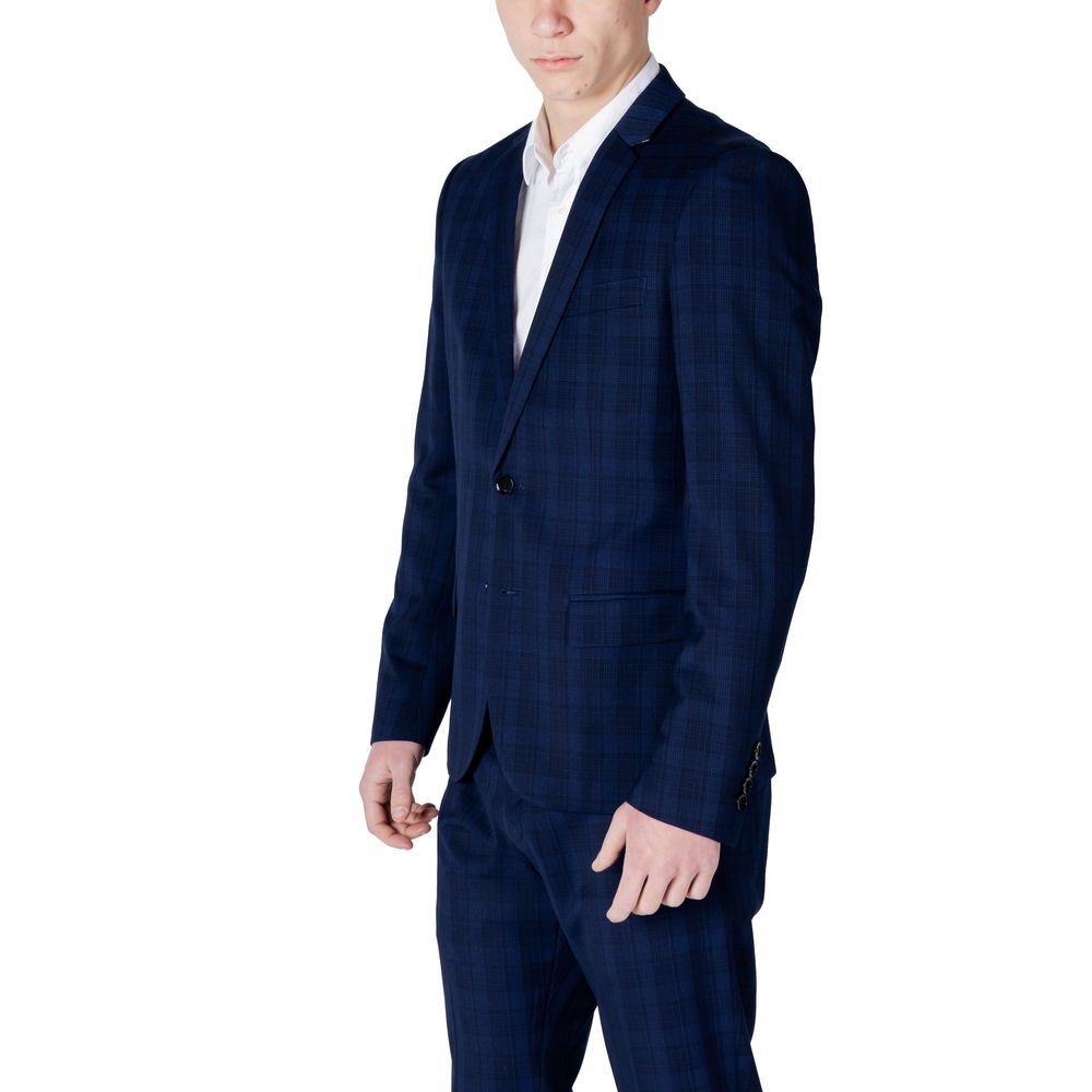 Antony Morato Blauer Polyester-Blazer
