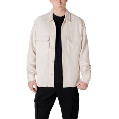 Cremefarbenes Baumwoll-Sweatshirt von Antony Morato