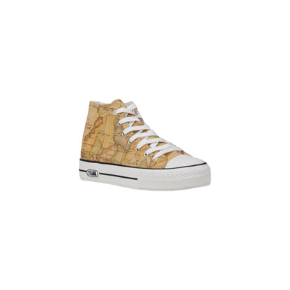 Alviero Martini Prima Classe beige Stoff-Sneaker