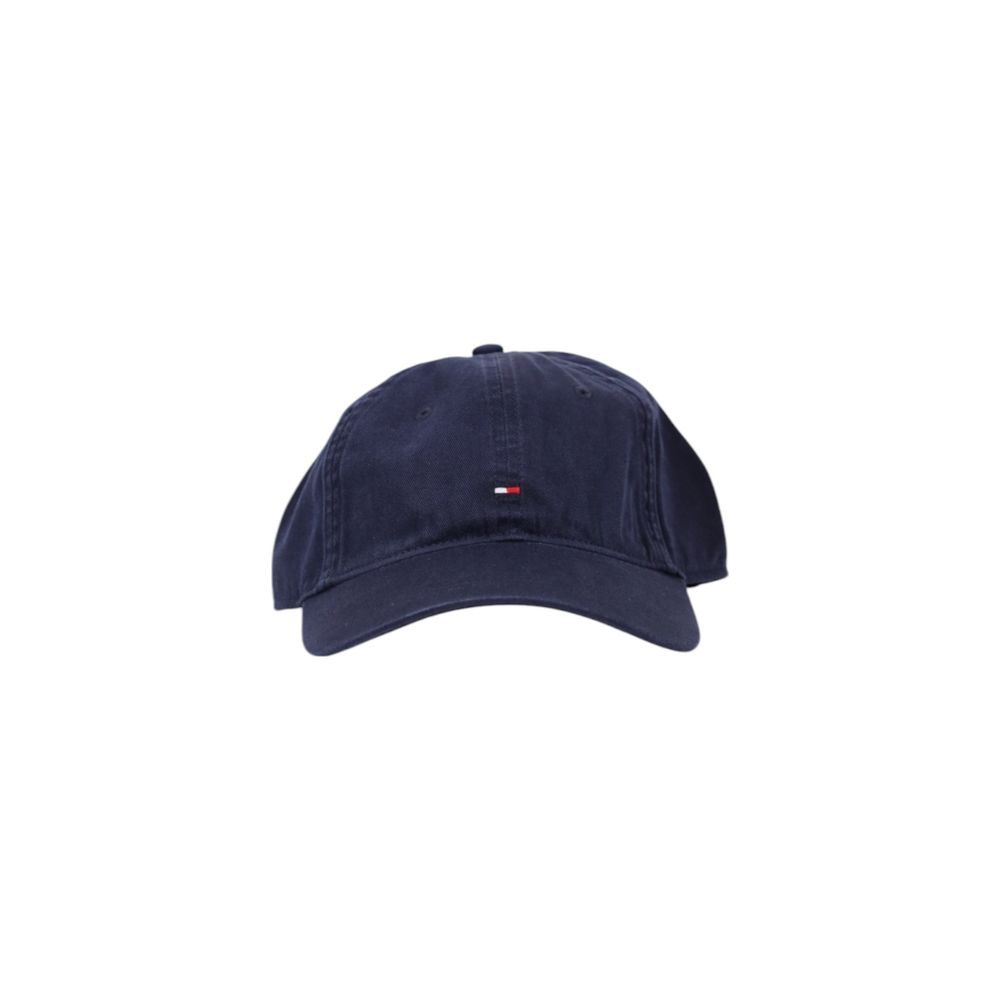 Tommy Hilfiger – Baseballmütze aus blauer Baumwolle