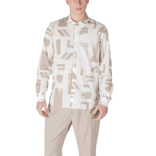 Antony Morato Beige Viskosehemd