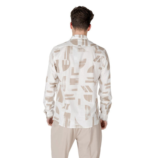 Antony Morato Beige Viskosehemd