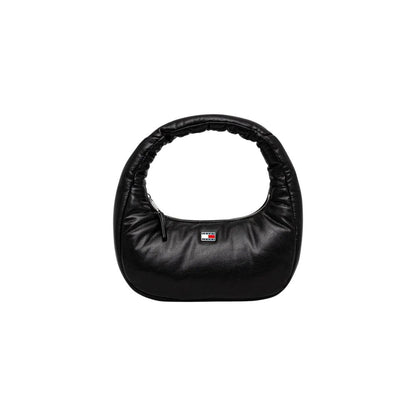 Tommy Hilfiger – Schwarze Polyethylen-Handtasche
