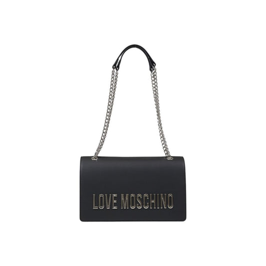 Love Moschino – Graue Handtasche aus Polyethylen