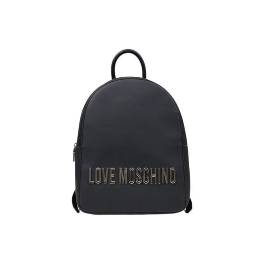Love Moschino – Grauer Polyethylen-Rucksack