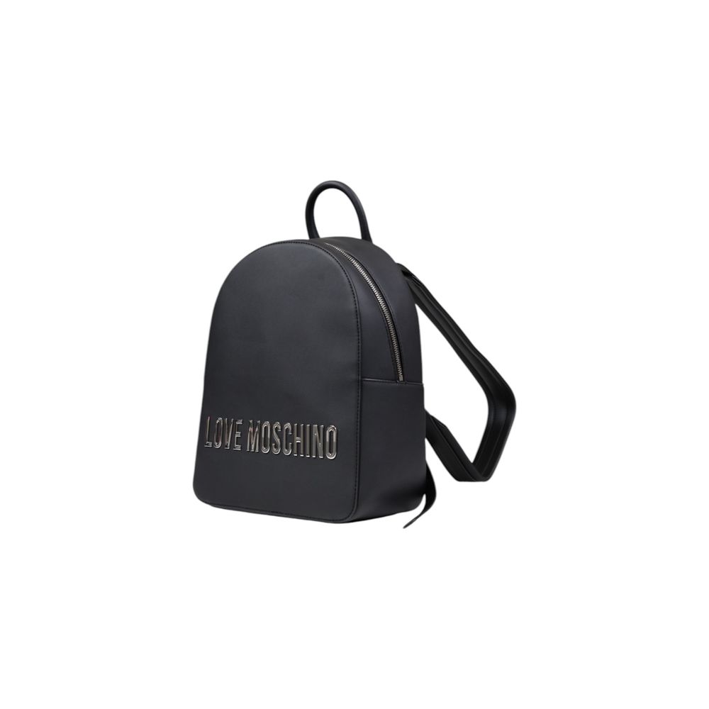 Love Moschino – Grauer Polyethylen-Rucksack