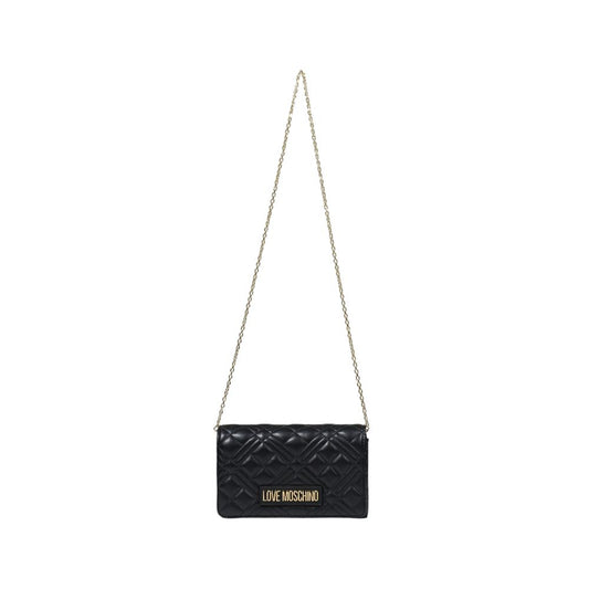 Love Moschino – Schwarze Handtasche aus Polyethylen