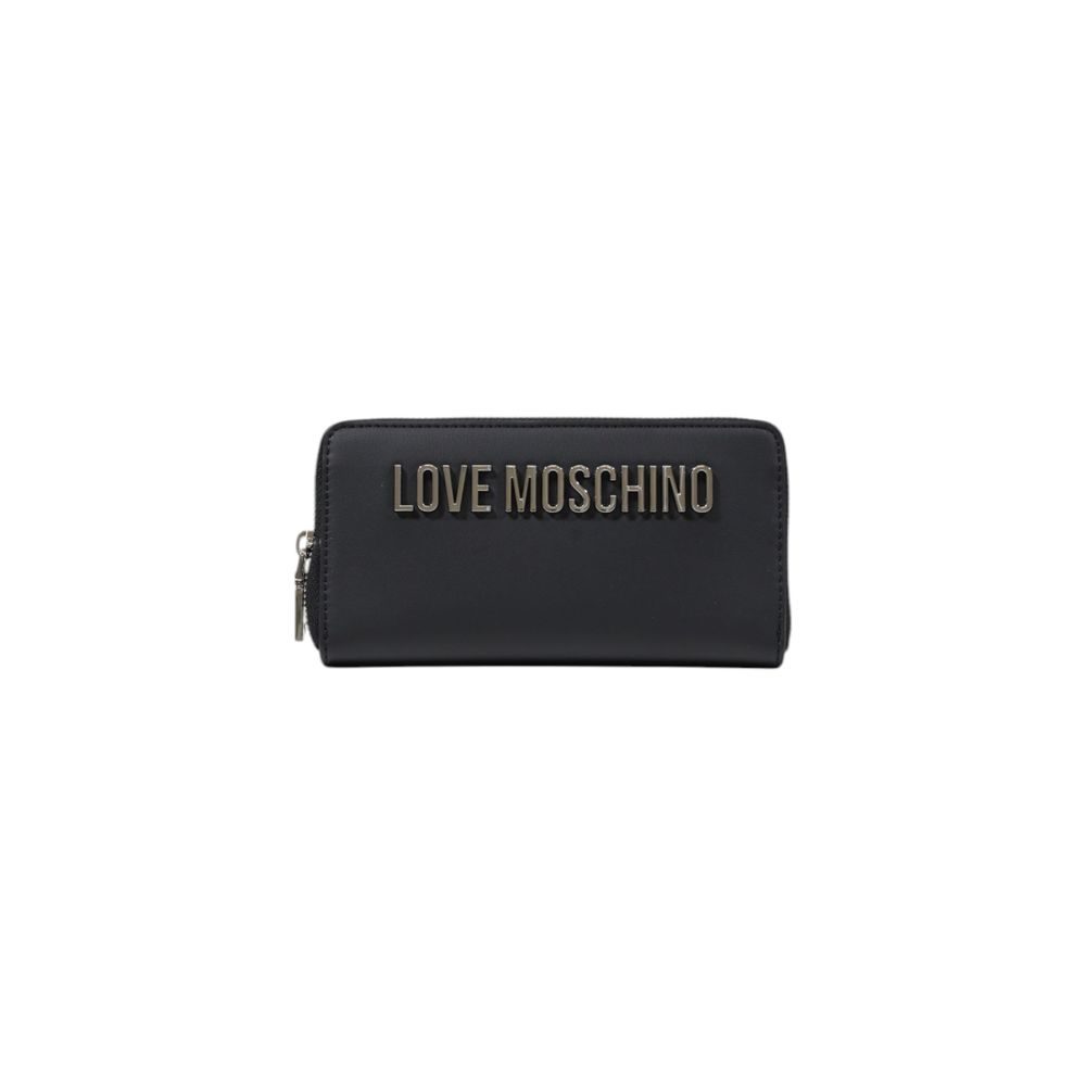 Love Moschino – Graue Polyethylen-Geldbörse