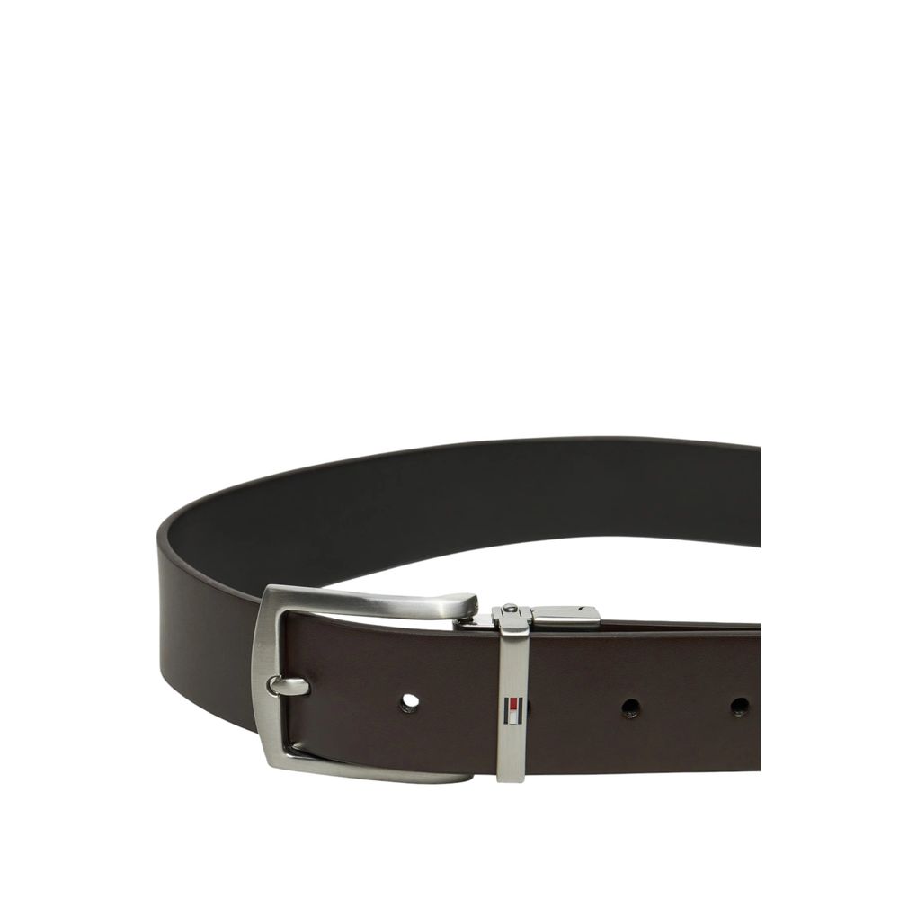Tommy Hilfiger – Schwarzer Ledergürtel