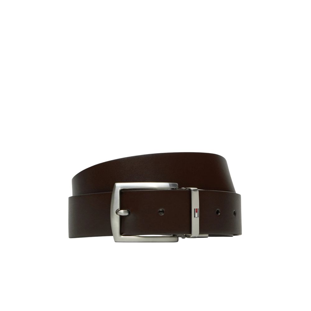 Tommy Hilfiger – Schwarzer Ledergürtel