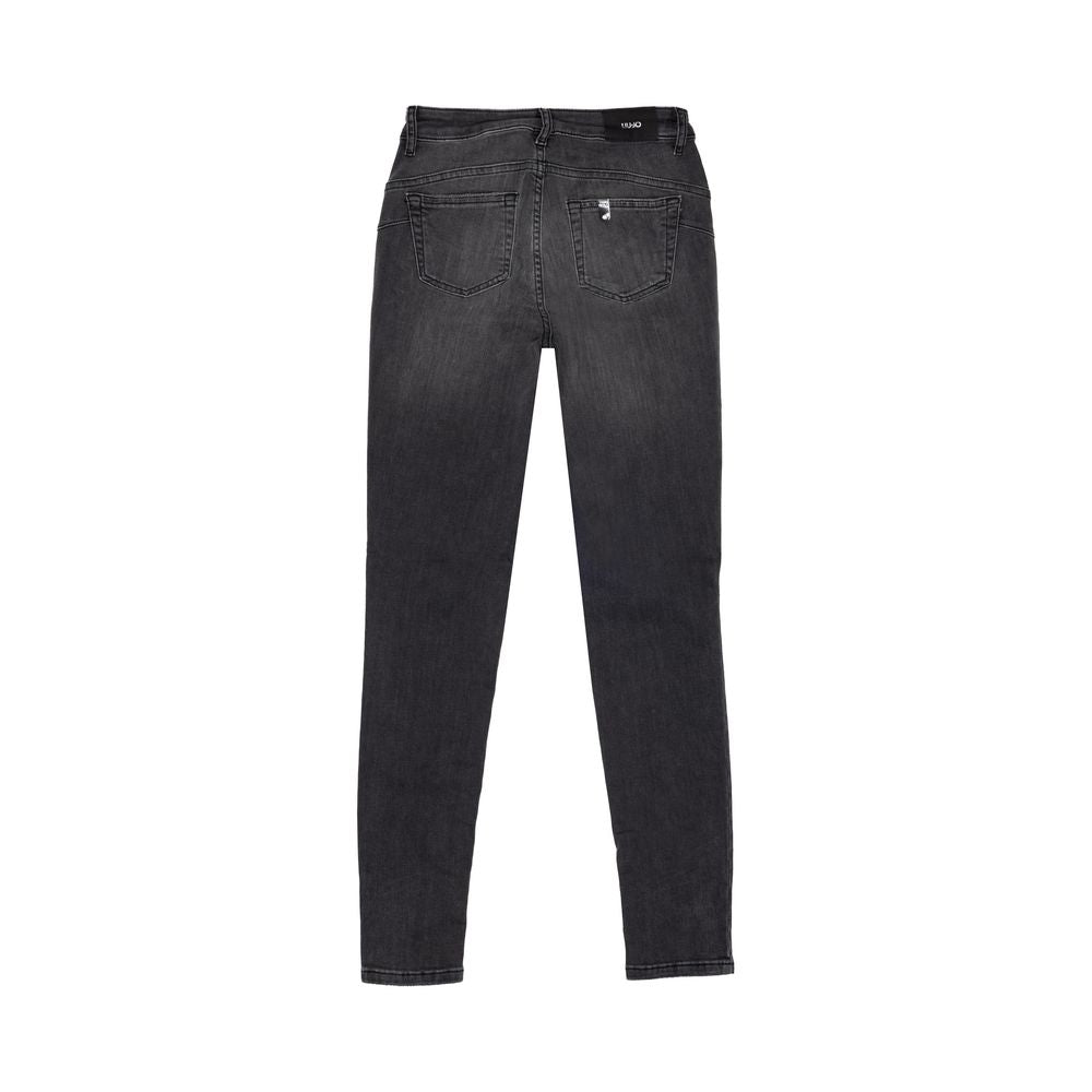 Liu Jo Schwarze Skinny-Jeans aus Baumwolle