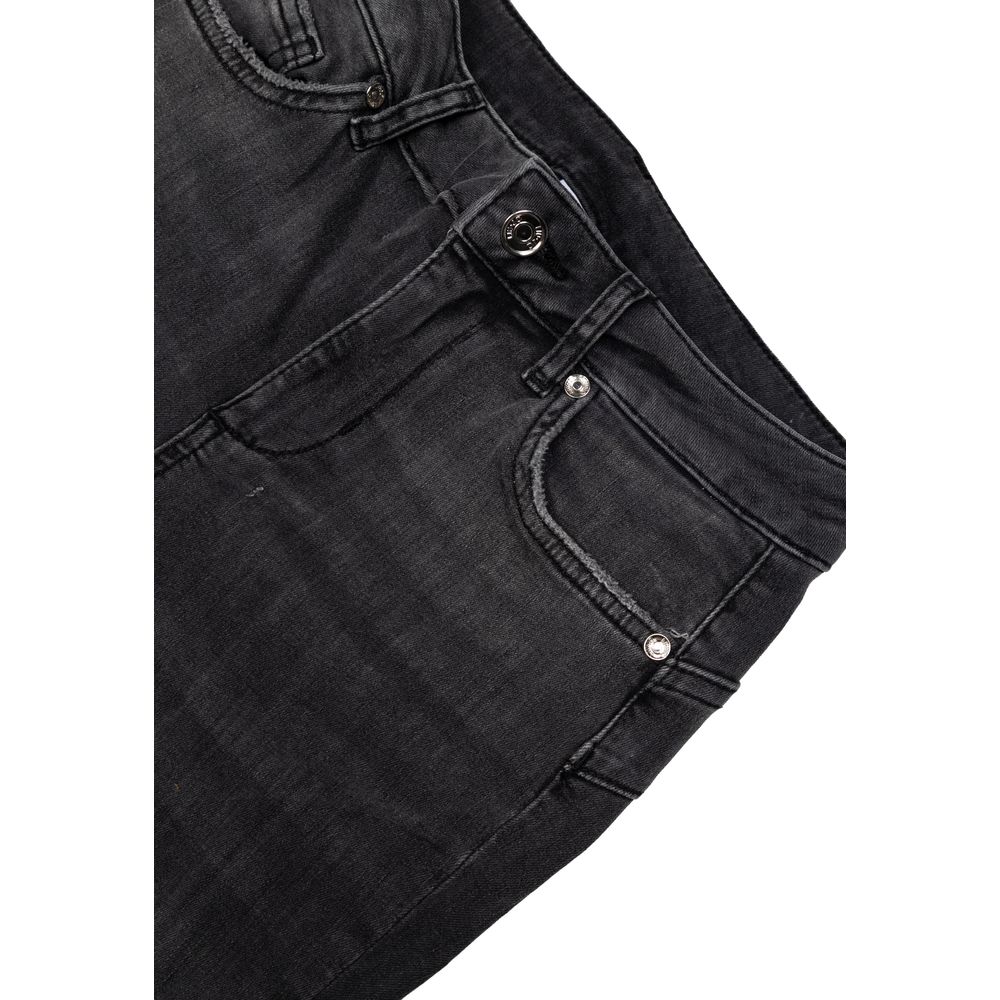 Liu Jo Schwarze Skinny-Jeans aus Baumwolle