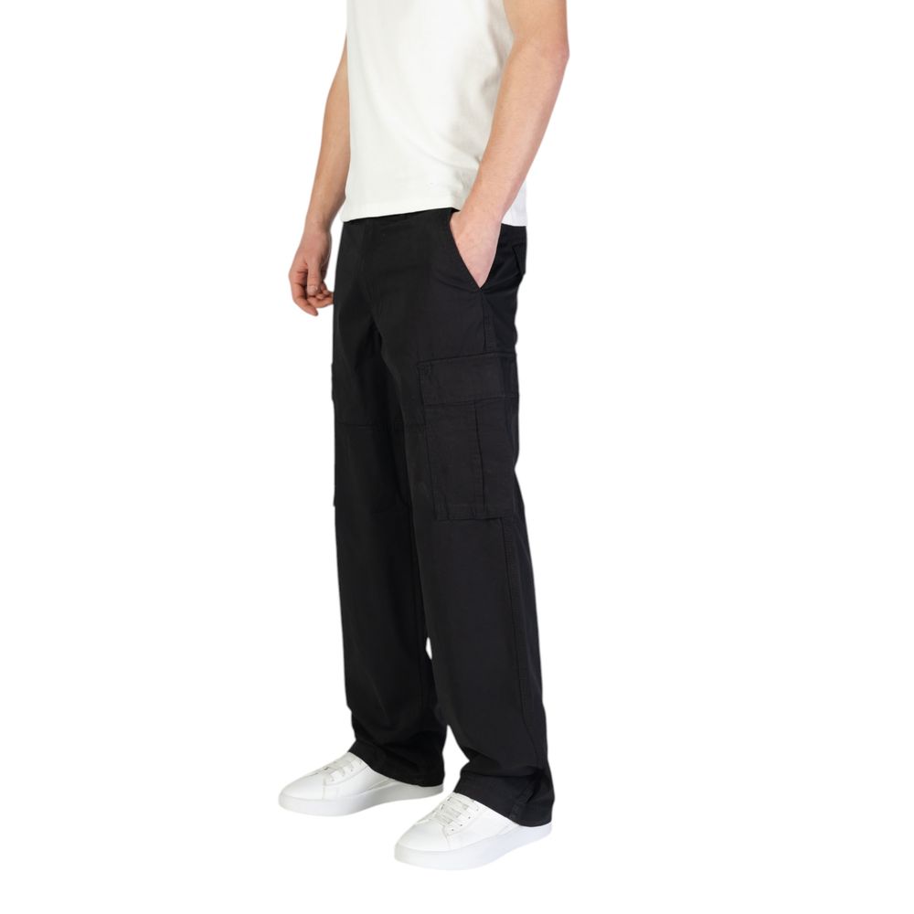 Jack Jones Schwarze Baumwollhose