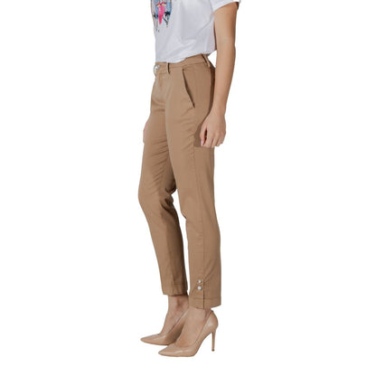 Liu Jo Beige Baumwollhose
