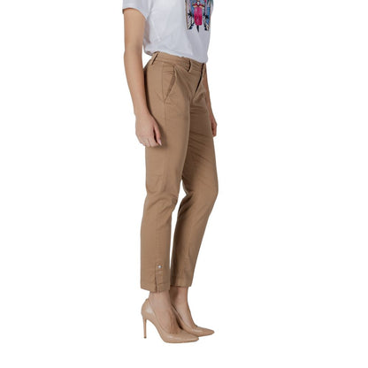 Liu Jo Beige Baumwollhose