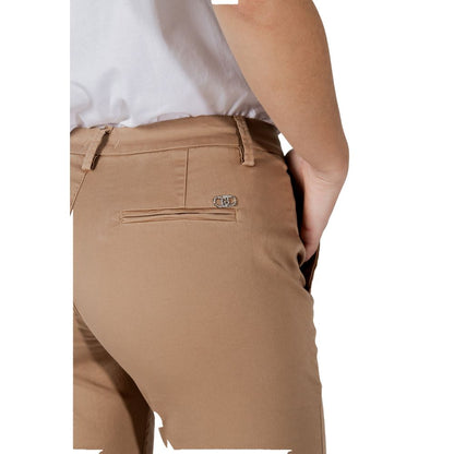 Liu Jo Beige Baumwollhose