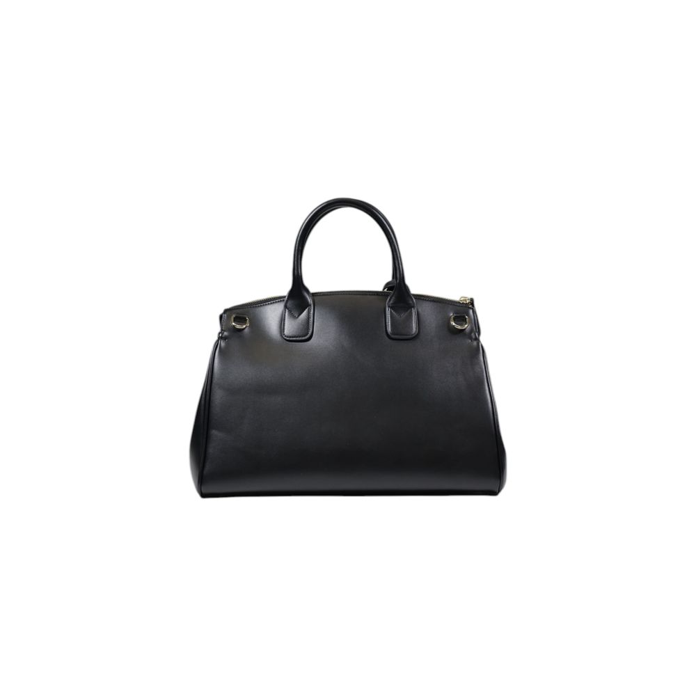 Armani Exchange – Schwarze Polyester-Handtasche