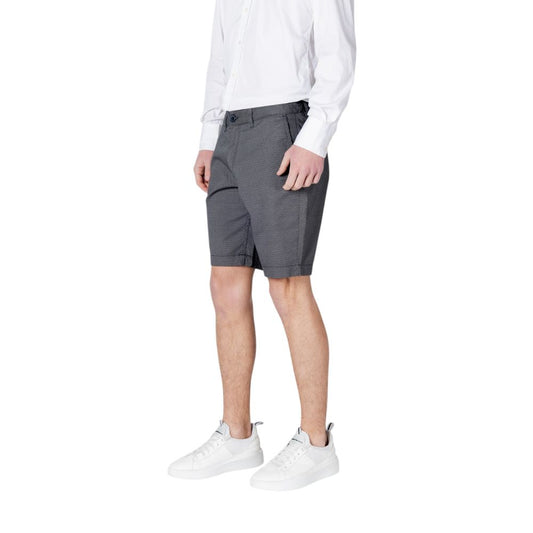 Armani Exchange – Blaue Baumwollshorts
