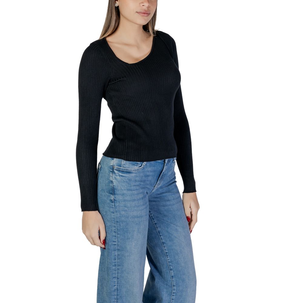 Vila Clothes – Schwarze Viskose-Sportbekleidung
