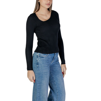 Vila Clothes – Schwarze Viskose-Sportbekleidung