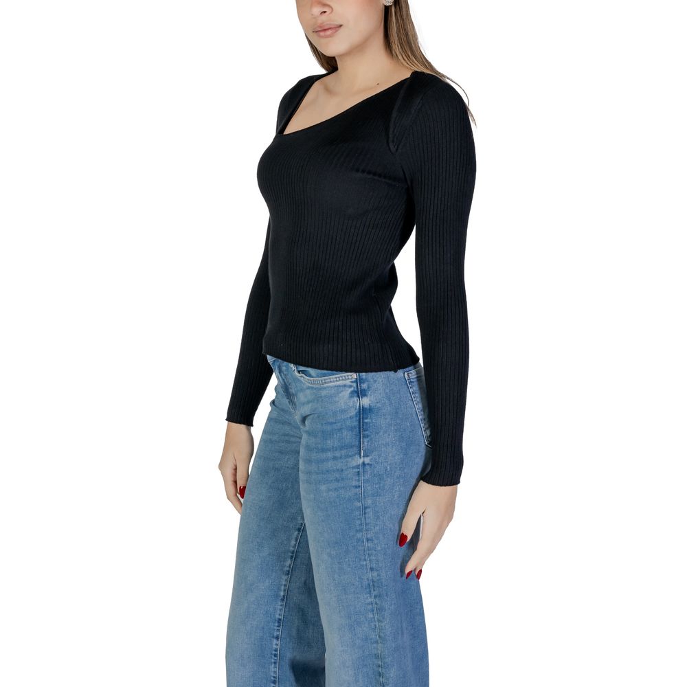 Vila Clothes – Schwarze Viskose-Sportbekleidung