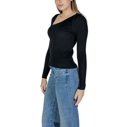 Vila Clothes – Schwarze Viskose-Sportbekleidung