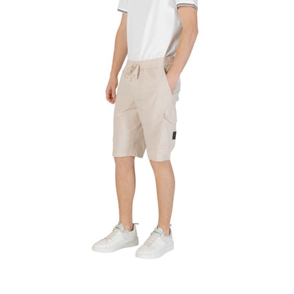 Hugo Boss Beige Polyester-Bermuda