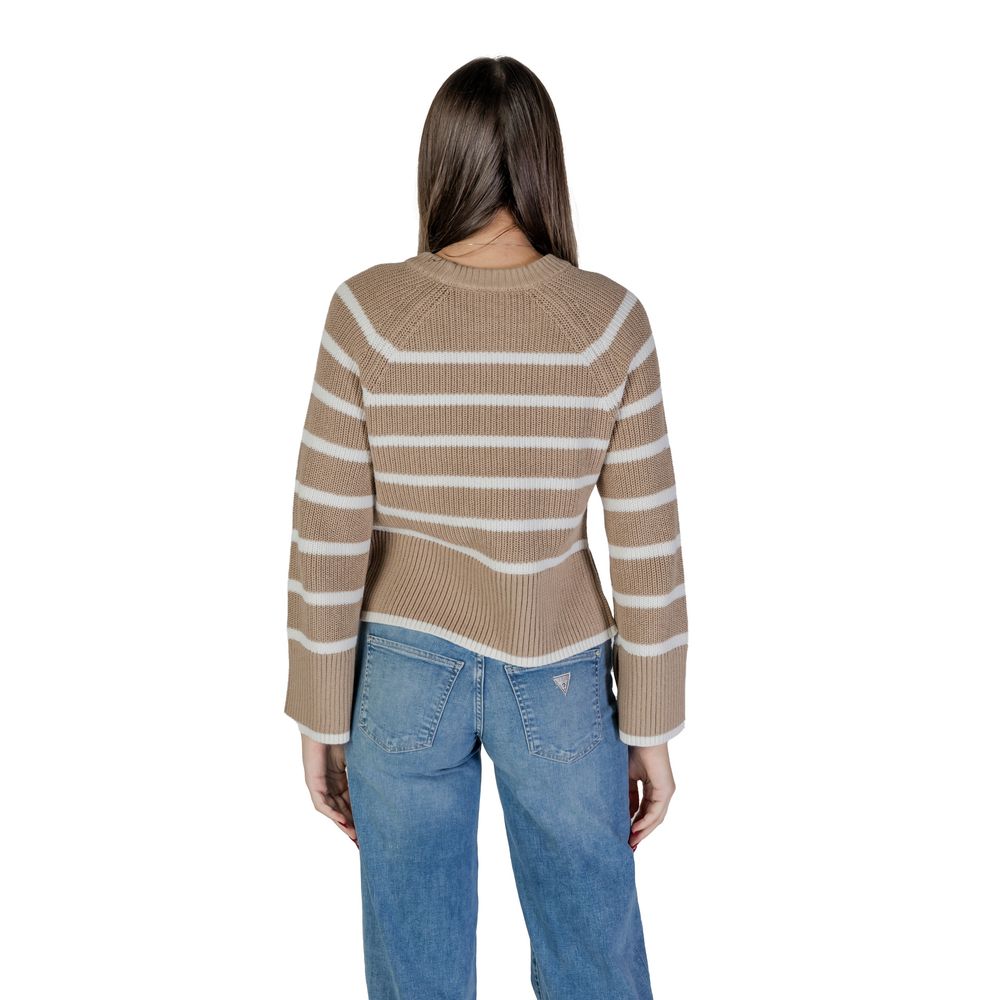 Vila Clothes Beige Baumwoll-Sportbekleidung