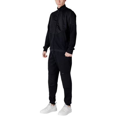 EA7 Emporio Armani – Schwarzer Baumwoll-Trainingsanzug