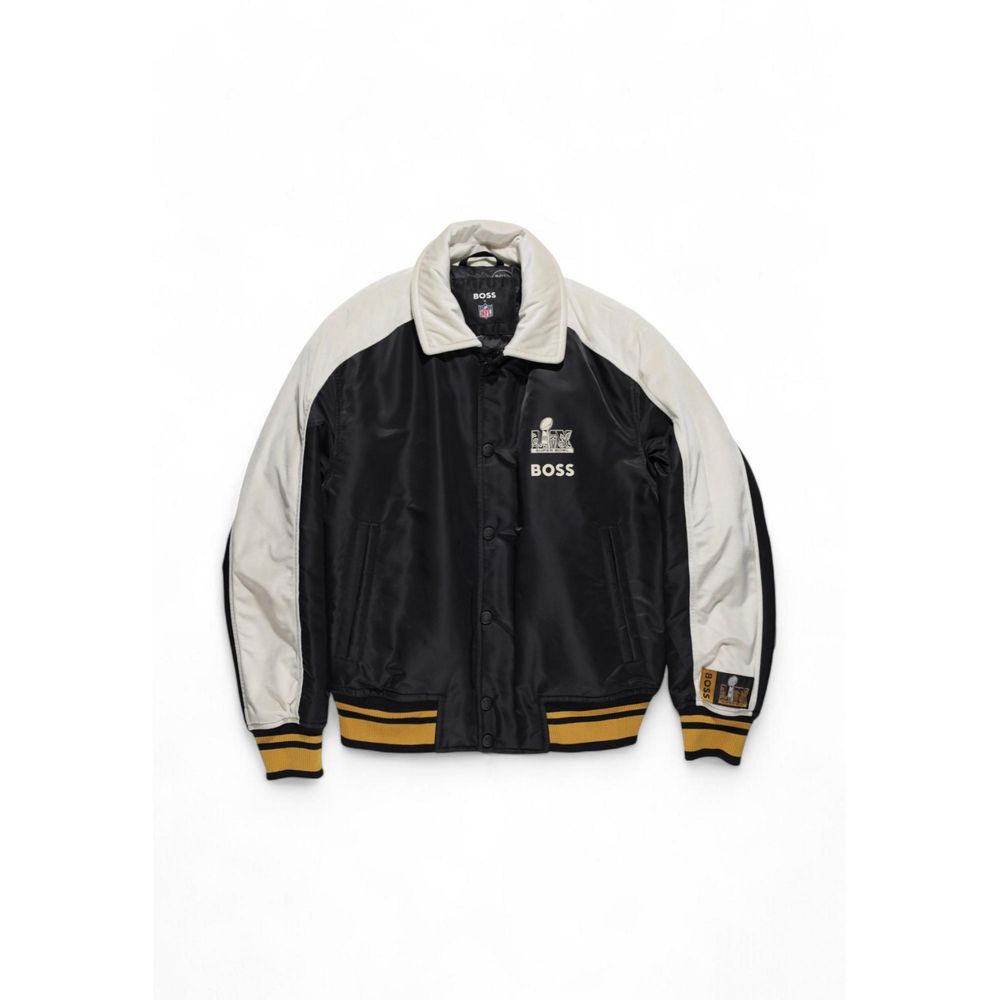 Hugo Boss Schwarze Polyamidjacken und -mäntel