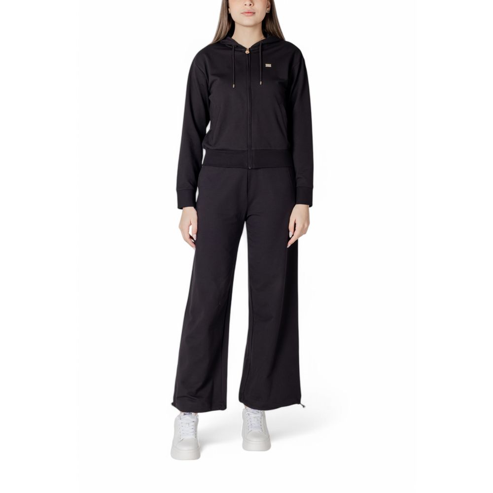 EA7 Emporio Armani – Schwarzer Trainingsanzug aus Baumwolle