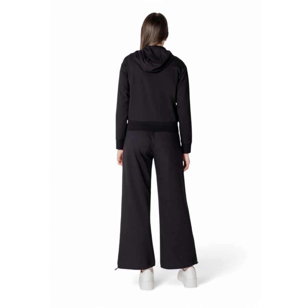 EA7 Emporio Armani – Schwarzer Trainingsanzug aus Baumwolle