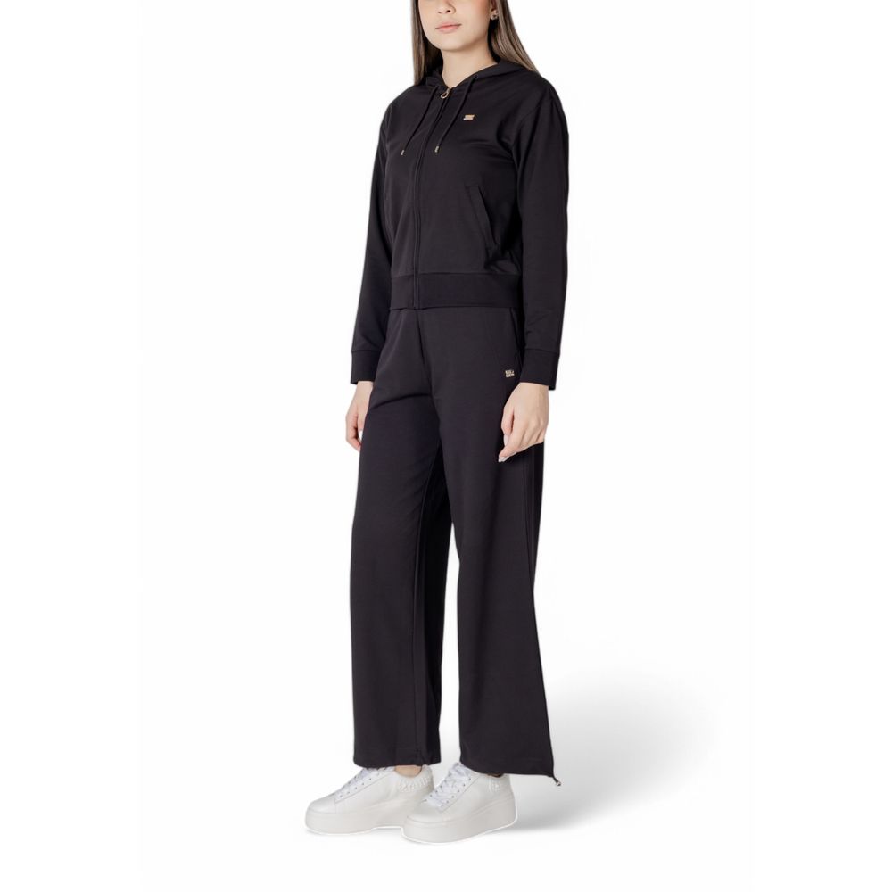 EA7 Emporio Armani – Schwarzer Trainingsanzug aus Baumwolle
