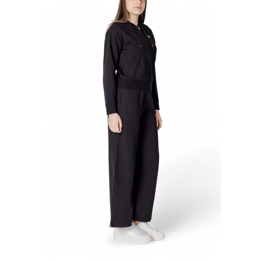 EA7 Emporio Armani – Schwarzer Trainingsanzug aus Baumwolle
