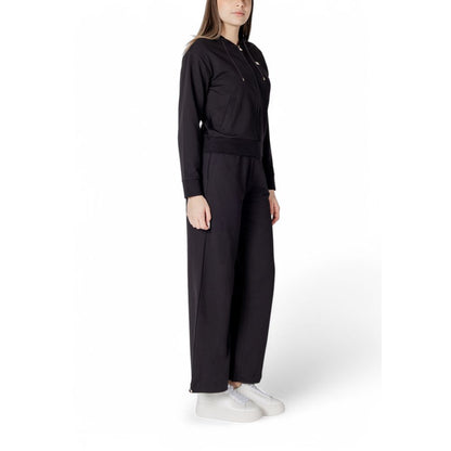 EA7 Emporio Armani – Schwarzer Trainingsanzug aus Baumwolle