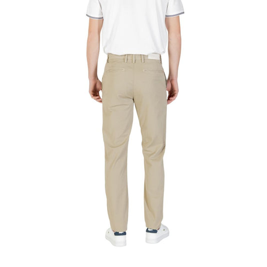 Replay Green Cotton Casual Pants