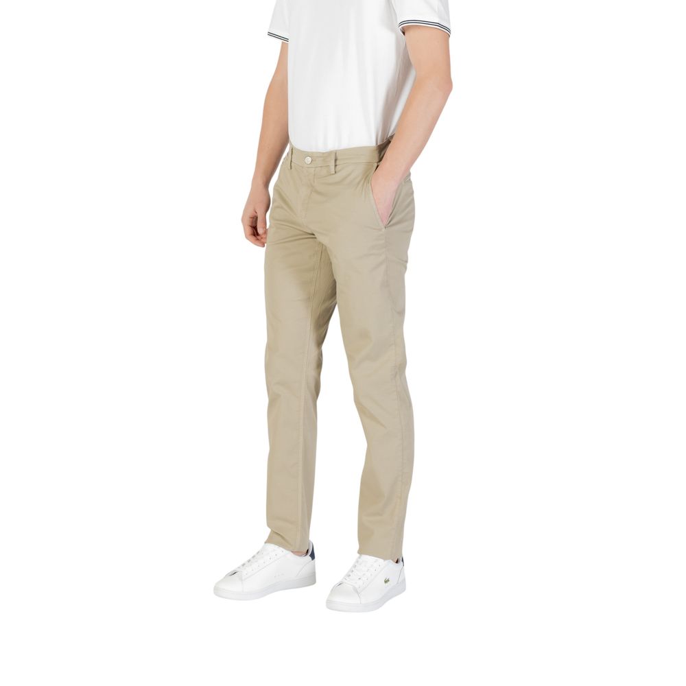 Replay Green Cotton Casual Pants