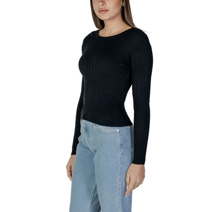Vila Clothes – Schwarze Sportbekleidung aus recyceltem Polyester