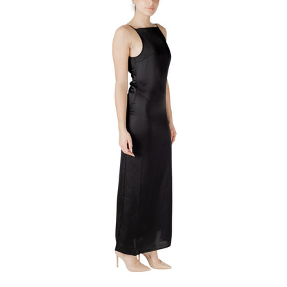Only Black Recycled Polyester Long Dress