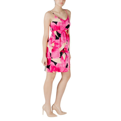 Only Pink Viscose Short Dress