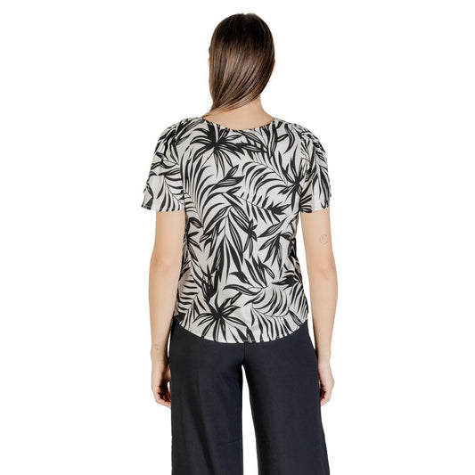 Vero Moda – Weiße Viskosebluse