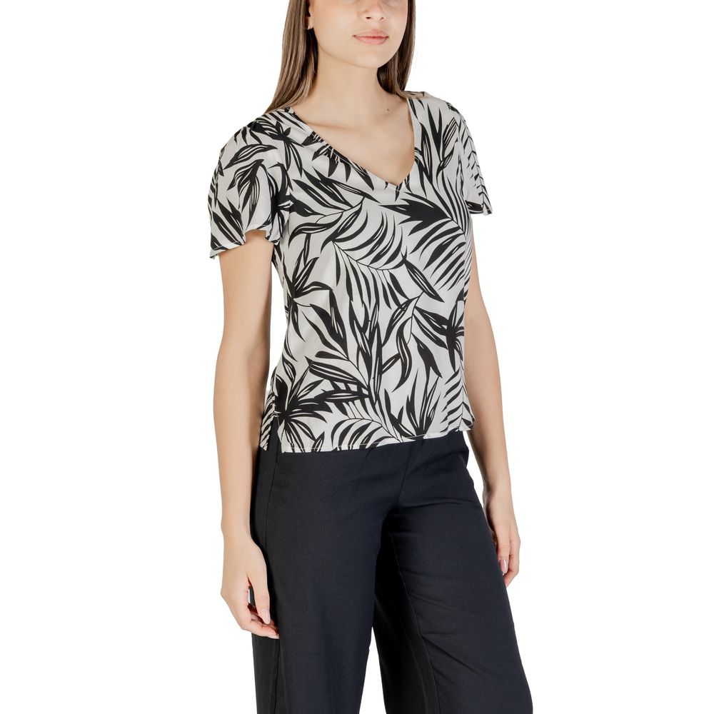 Vero Moda – Weiße Viskosebluse