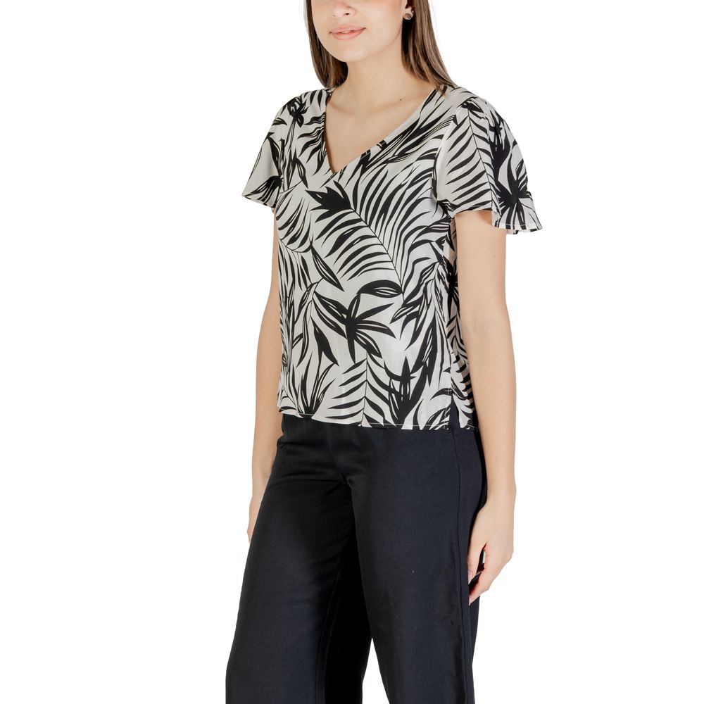 Vero Moda – Weiße Viskosebluse