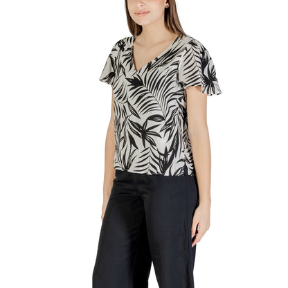 Vero Moda – Weiße Viskosebluse