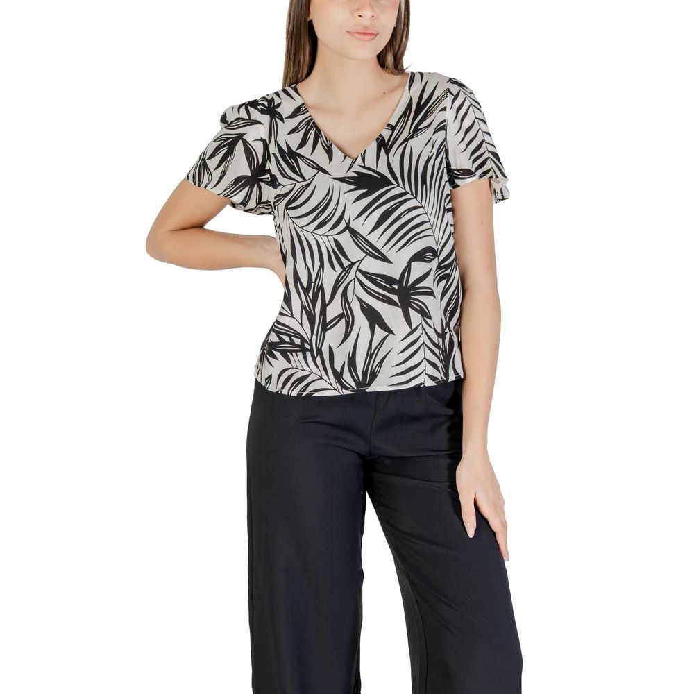 Vero Moda – Weiße Viskosebluse