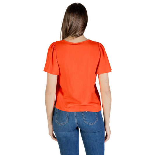 Vero Moda – Rote Viskosebluse