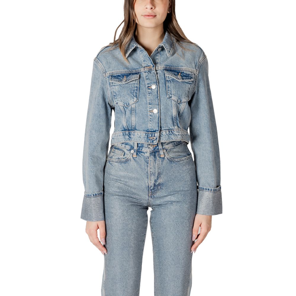 Only Hellblaue Jacken und Mäntel aus Bio-Baumwolle