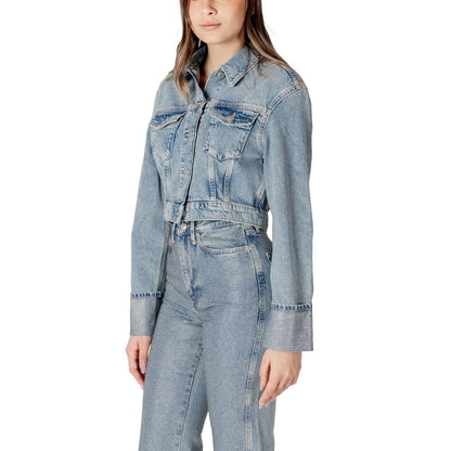 Only Hellblaue Jacken und Mäntel aus Bio-Baumwolle