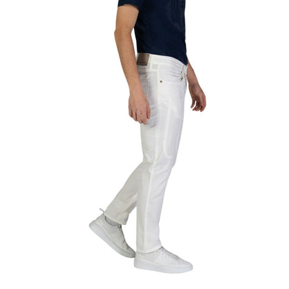 Jeckerson – Weiße Skinny-Hose aus Baumwolle