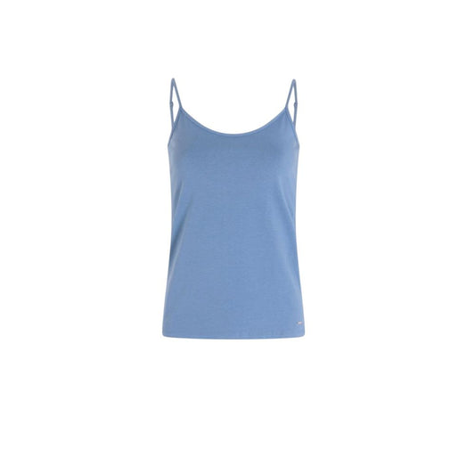 Morgan De Toi – Blaues Tanktop aus Baumwolle
